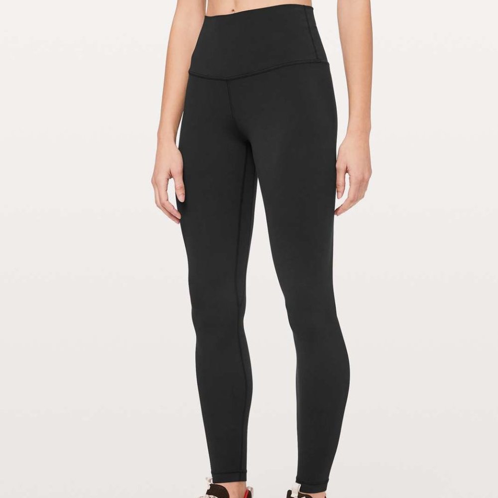 Lululemon Align Leggings 6 Nulu Fabric Black 28" Pant